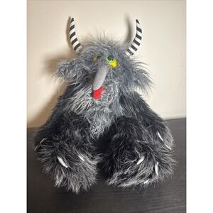Zuart Toys Plush Pepe Gray Monster Plush 29"Handmade Rare